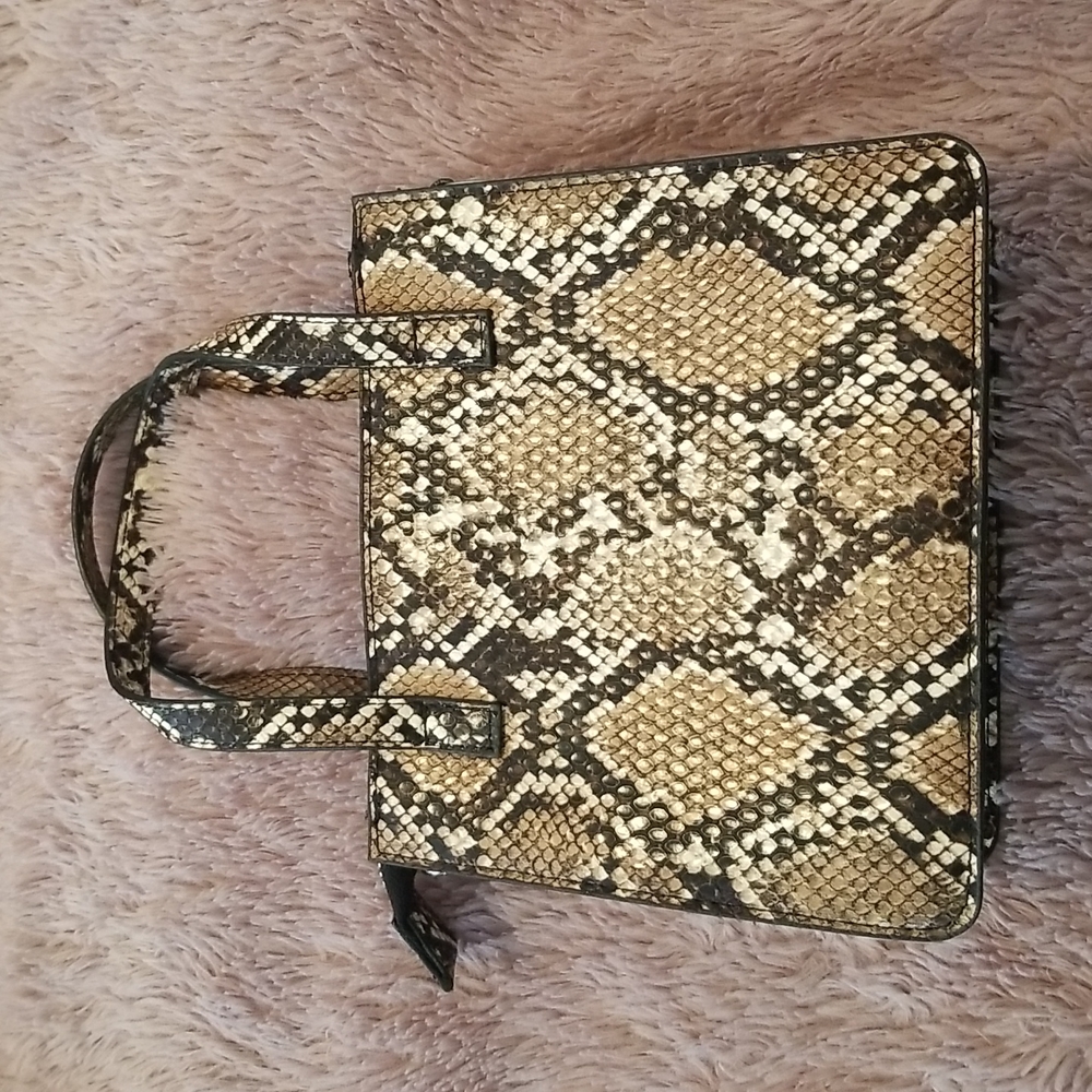 Forever21 mini snake print bag